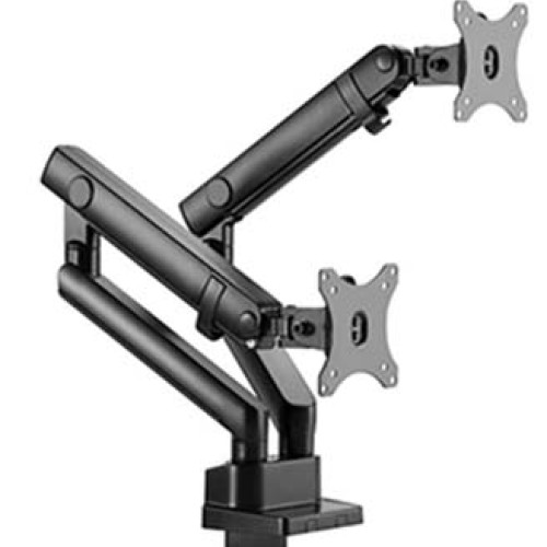 Twisted Minds Dual Monitor Stand- Ergonomic Monitor Stands For 2 Monitors, Dual Monitor Mount Desk For 17-32",17.6 Lbs/Arm, Swivel Vesa Mount